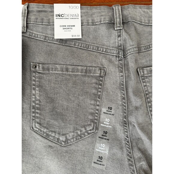 INC International Concepts Women's Denim Shorts 10 - Picture 8 of 8